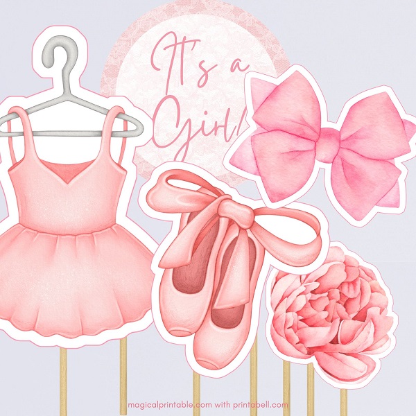 Printable-Ballerina-baby-shower-decors