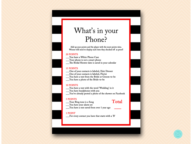 Red Heart Bridal Shower Games – Printabell • Express