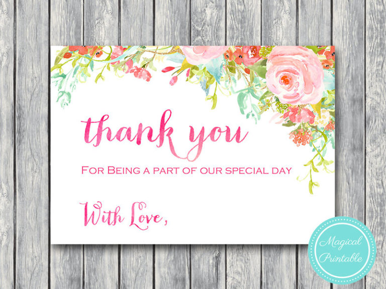 Pretty Pink Floral Decoration Signs | Printabell • Express