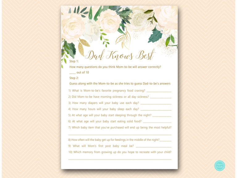 Blush Floral Baby Shower Games Package – Printabell • Express