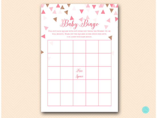 tlc553-bingo-rose-gold-pink-geometric-baby-shower-game