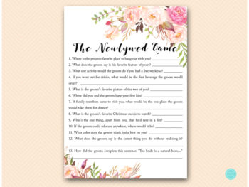 Boho Bridal Shower Game Pack – Printabell • Express