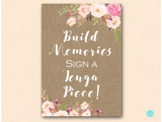 bs546b-sign-build-memories-sign-jenga-boho-floral-burlap-table-signs