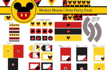 FREE Mickey Mouse Party Printables