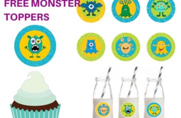 FREE Monster Toppers