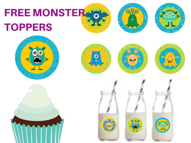 FREE Monster Toppers