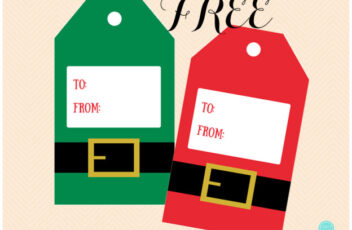 Free Christmas Tags