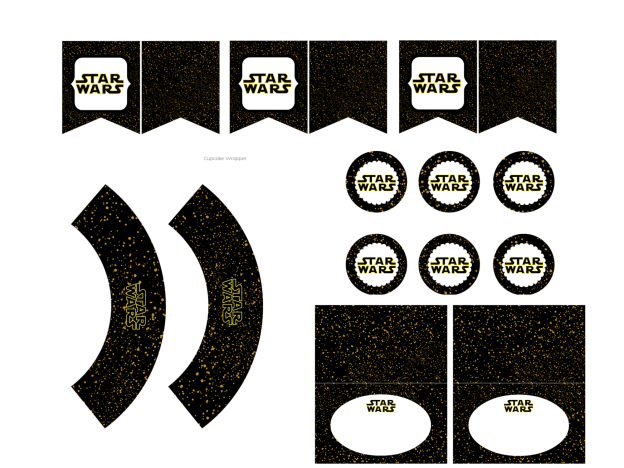 FREE StarWars Birthday Party Printable