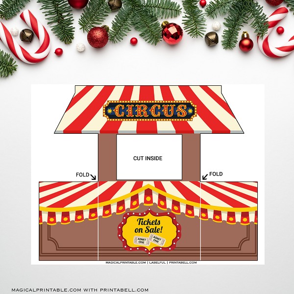 Printable Elf Props circus