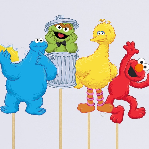 FREE Sesame Street Party Cutouts – Printabell • Express