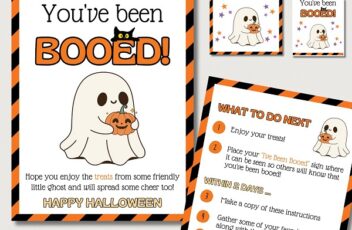 Youve Been Booed Halloween Kit