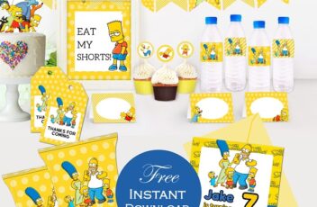 free-the-simpsons-party-printable