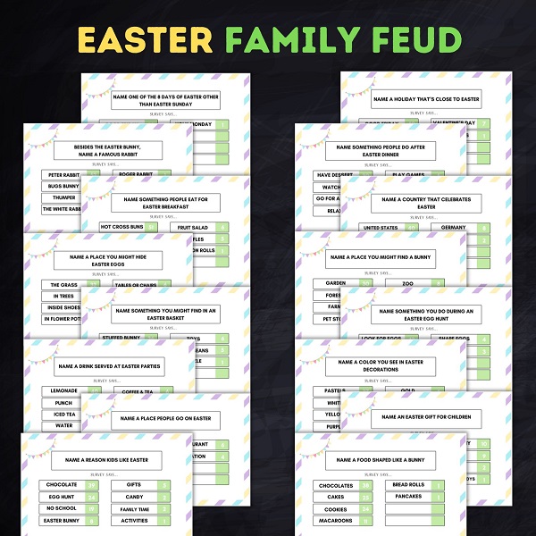 easter family feud game