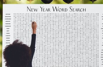 new year word search printable game