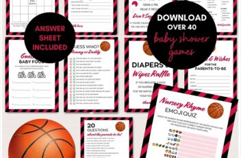 chicago bulls basketball baby shower games