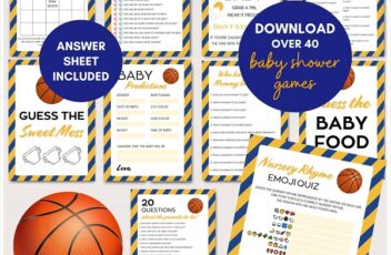 golden state warriors basketball baby shower games