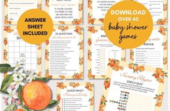little cutie is on the way baby shower games