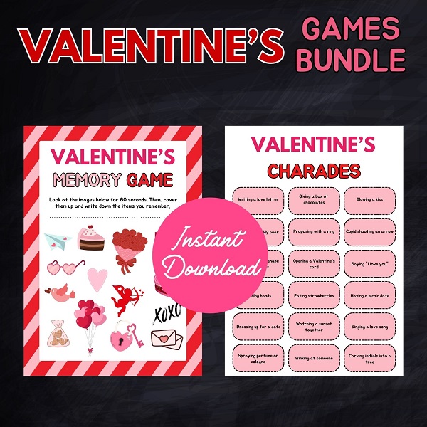 valentines day games for kids and adults