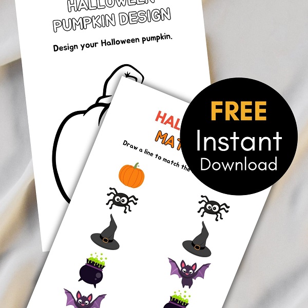 Free Halloween Matching Game