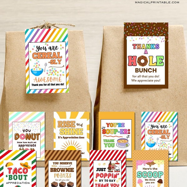 appreciation week signs printable