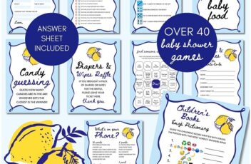 ciao baby shower games