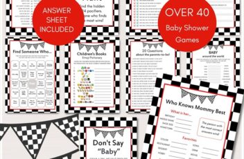 Racing Baby Shower Games