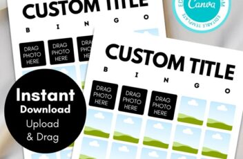 DIY Custom Bingo cards