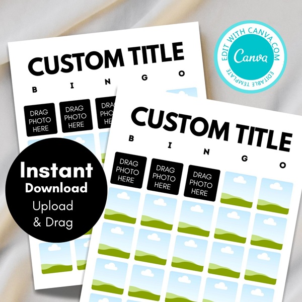 DIY Custom Bingo cards