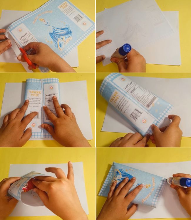 DIY Cinderella chip bag download