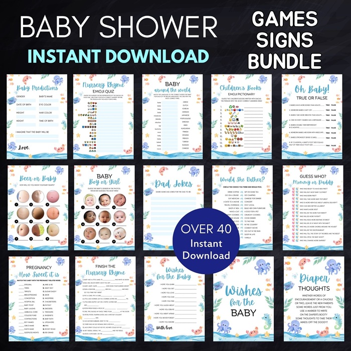 sea you soon under the sea baby shower games bundle (1)