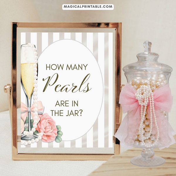 how many pearls are in the jar game