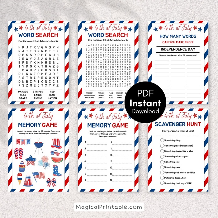 4th of july / independence day games