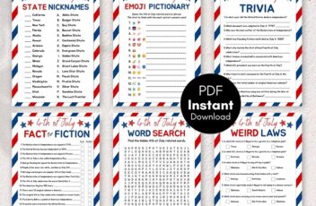 4th of july independence day games