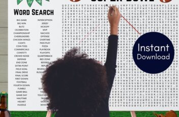 super bowl word search