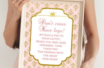 Dont cross your legs game