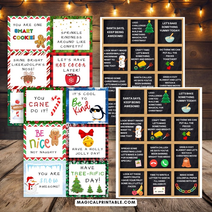 Elf on the shelf Kit notes