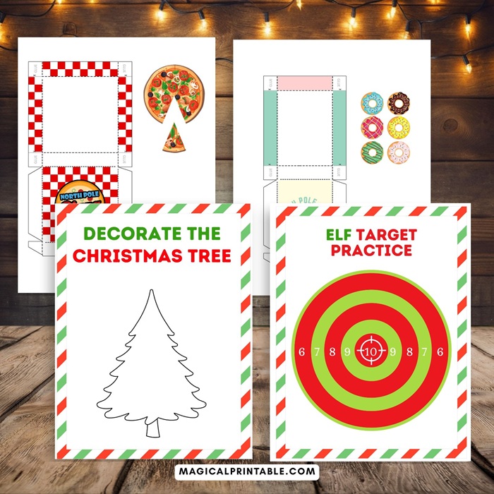 Elf on the shelf Kit props packages